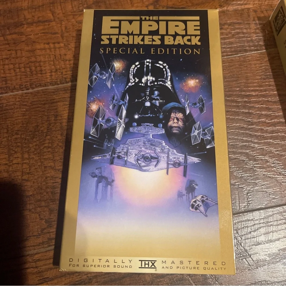 Vintage 3 pack Star Wars 1997 Return of the Jedi VHS tapes
